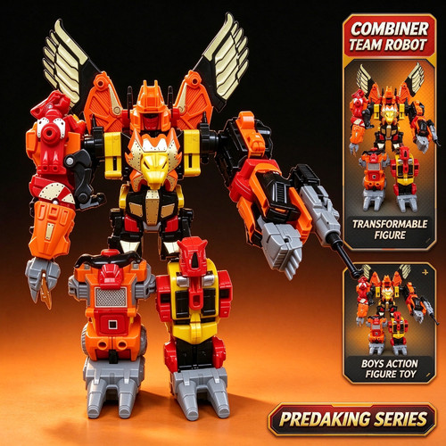 Predaking combiner team robot - combiner,
